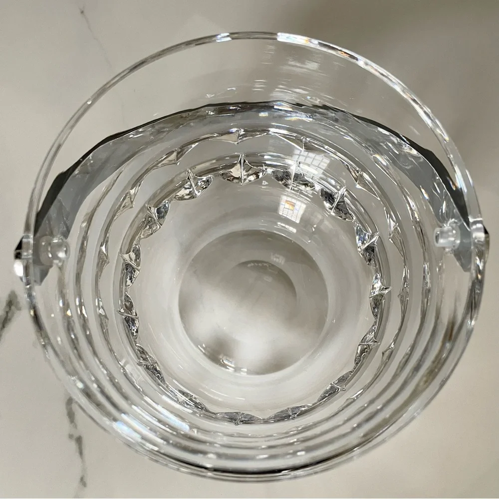 Vintage Crystal Ice Bucket by Orrefors